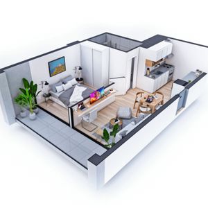 Venta Apartamento 1 Dorm. 01 Vista La Blanqueada
