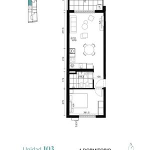 Venta 1 Dormitorio Con Patio En Cordón