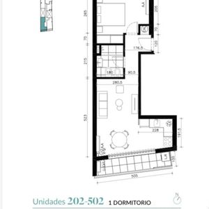 Venta 1 Dormitorio En Cordón