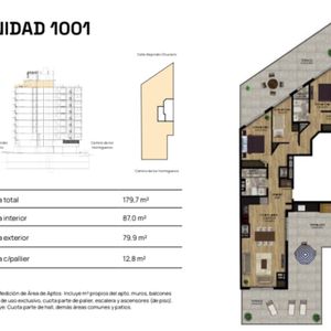 Venta Penthouse 3 Dorm 2 Baños Terraza Pocitos
