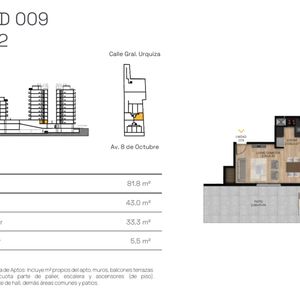 Venta Apartamento 1 Dorm Patio La Blanqueada Pozo
