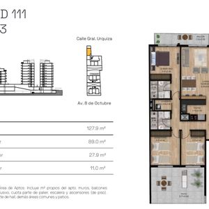 Venta Apartamento 3 Dorm Patio La Blanqueada Pozo