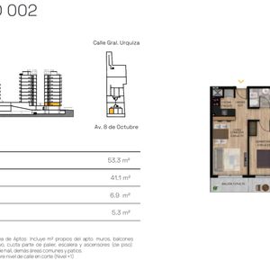 Venta Apartamento 1 Dorm Balcón La Blanqueada Pozo