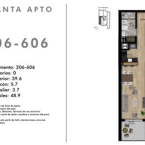 Venta Apartamento Mono Balcón Punta Carretas