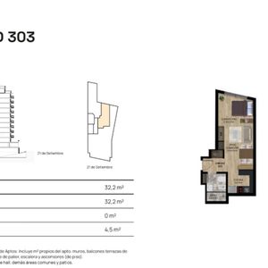 Venta Monoambiente  Punta Carretas Pozo