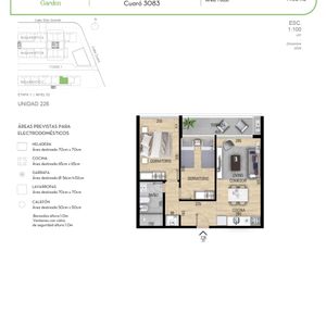 Venta 2 Dormitorios Nostrum Garden Prado