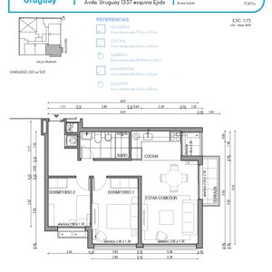 Venta Apto 2 Dormitorio Centro Terraza
