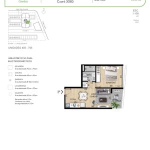 Venta 1 Dormitorio Nostrum Garden Prado