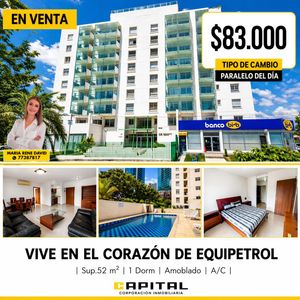 Departamento En Venta – 1 Dormitorio En Equipetrol