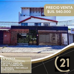 Atencion Inveresionistas,edificio Comercial En Venta, Av Banzer Y 7mo Anillo