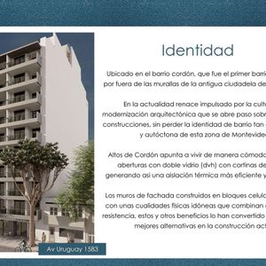 Apartamentos En Venta Cordón - En Obra !