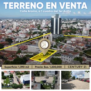Terreno En Venta En Calle Aroma