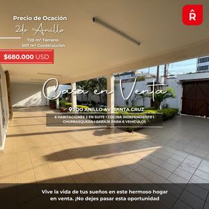 Casa En Venta (segundo Anillo)