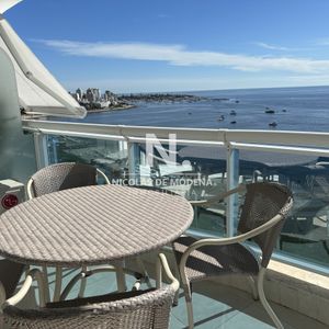 Apartamento Ideal De 3 Dormitorios En Suite, Con Balcón Espectacular Con Vista Al Mar, En Mansa- Punta Del Este