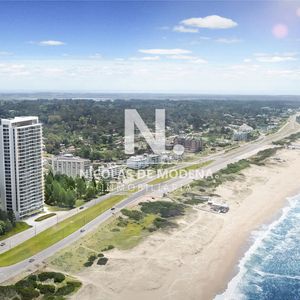 Vende Apartamento De 3 Dormitorios En Suite En Playa Brava, Torre Le Parc, Punta Del Este.