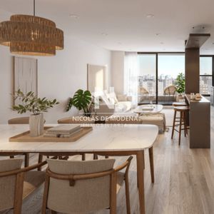 Venta Penthouse De 1 Dormitorio Con Parrilero En Punta Carretas,montevideo.ideal Inversores!