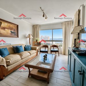 Apartamento De 3 Dormitorios Con Vista Al Mar En Punta Del Este - Vendemos En Exclusividad