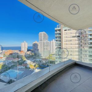 Apartamento De 1 Dormitorio En Edificio Artower, Sin Muebles, Punta Del Este
