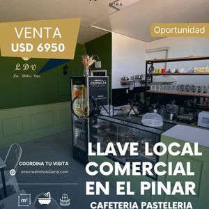 Venta De Llave - Local Comercial En El Pinar Cafetería - Pasteleria