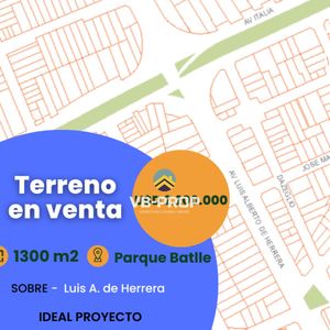 Venta Terreno Parque Batlle La Blanqueada