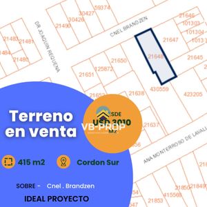 Venta Terreno Cordon Sur Casa Vis