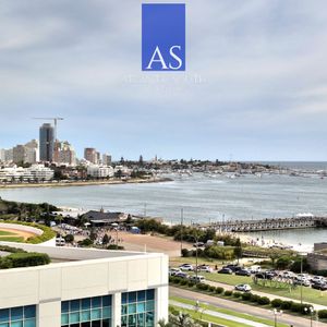 Apartamento A Estrenar Amoblado Piso Alto 1 Dormitorio Frente A Enjoy Vista Al Mar Terraza Y Garage Playa Mansa Punta Del Este