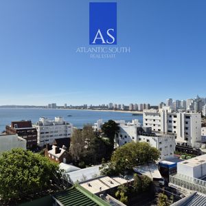 Apartamento Piso Alto Vista Espectacular En Venta De 2 Dormitorios + Dependencia Completa En Península Puerto Punta Del Este