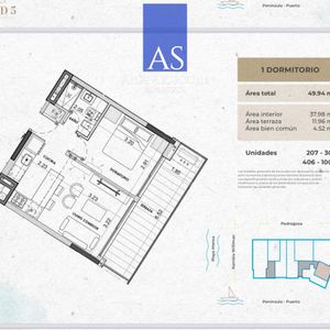 Apartamento En Venta Casia  Estrenar Con Garage A 50 Metros Del Mar En Punta Del Este
