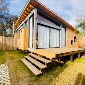 Alquiler Temporal, Cabaña En El Tesoro, Con Piscina Y Jardín