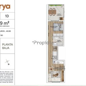 Venta Proyecto Apartamento 1 Dormitorio En La Blanqueada