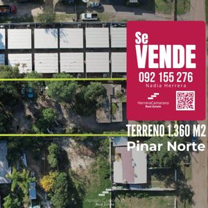 Terreno En Venta De 1360m2 Ubicado En El Pinar