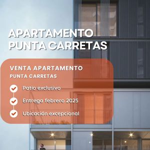 Venta Apartamento Punta Carretas 1 Dormitorio. ¡patio Exclusivo!