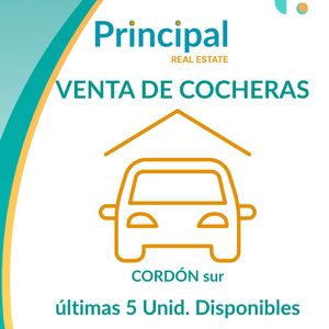 Venta De Cocheras En Cordon Charrúa Y Jackson