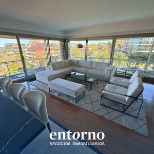 Apartamento Amoblado En Alquiler En Torre Caelus - Vista Al Puerto De Buceo