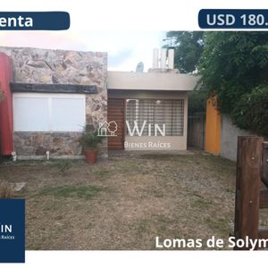 Casa En Venta, 2 Dormitorios, Fondo Verde Amplio Con Parrillero, Lomas Solymar S