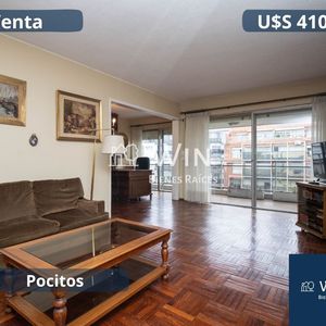 Venta Apartamento 3 Dorm, Escritorio, Servicio Y Garaje X2 En Pocitos