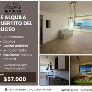Se Alquila Apartamento De 2 Dormitorios En Puertito Del Buceo