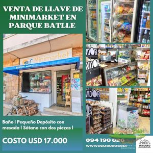 Venta De Llave De Minimarket En Parque Batlle