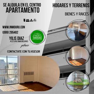 Alquiler De Amplio Y Luminoso Apto Em Pleno Centro
