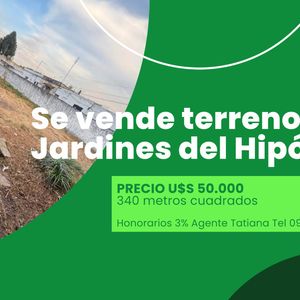 Venta De Terreno En Jardines Del Hipódromo