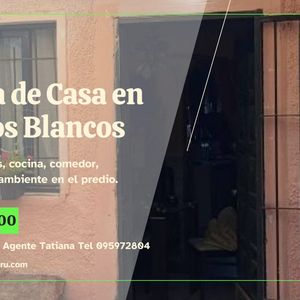 Venta De Casa En Barros Blancos