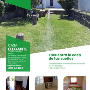 Venta De 2 Casas En La Teja