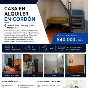 Alquiler De Casa En Cordón