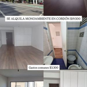 Se Alquila Monoambiente En Zona Cordón