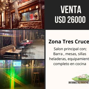 Venta De Llave Comercial En Tres Cruces