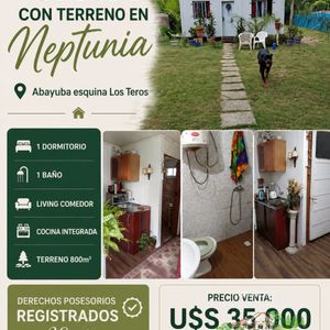 Casa Con Terreno En Neptunia