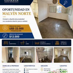 Apartamento En Malvin Norte