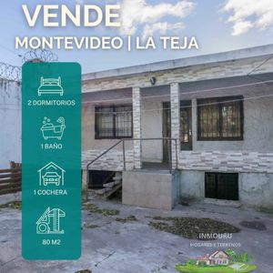 Venta De Casa De 2 Dormitorios En La Teja Apta Para Anv