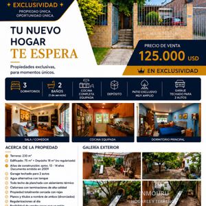 Venta De Casa En Exclusividad - Cerro, Montevideo