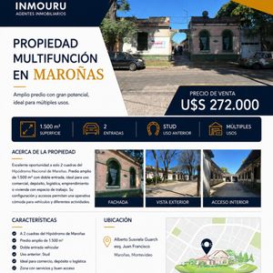 Venta De Propiedad Multifunción En Maroñas